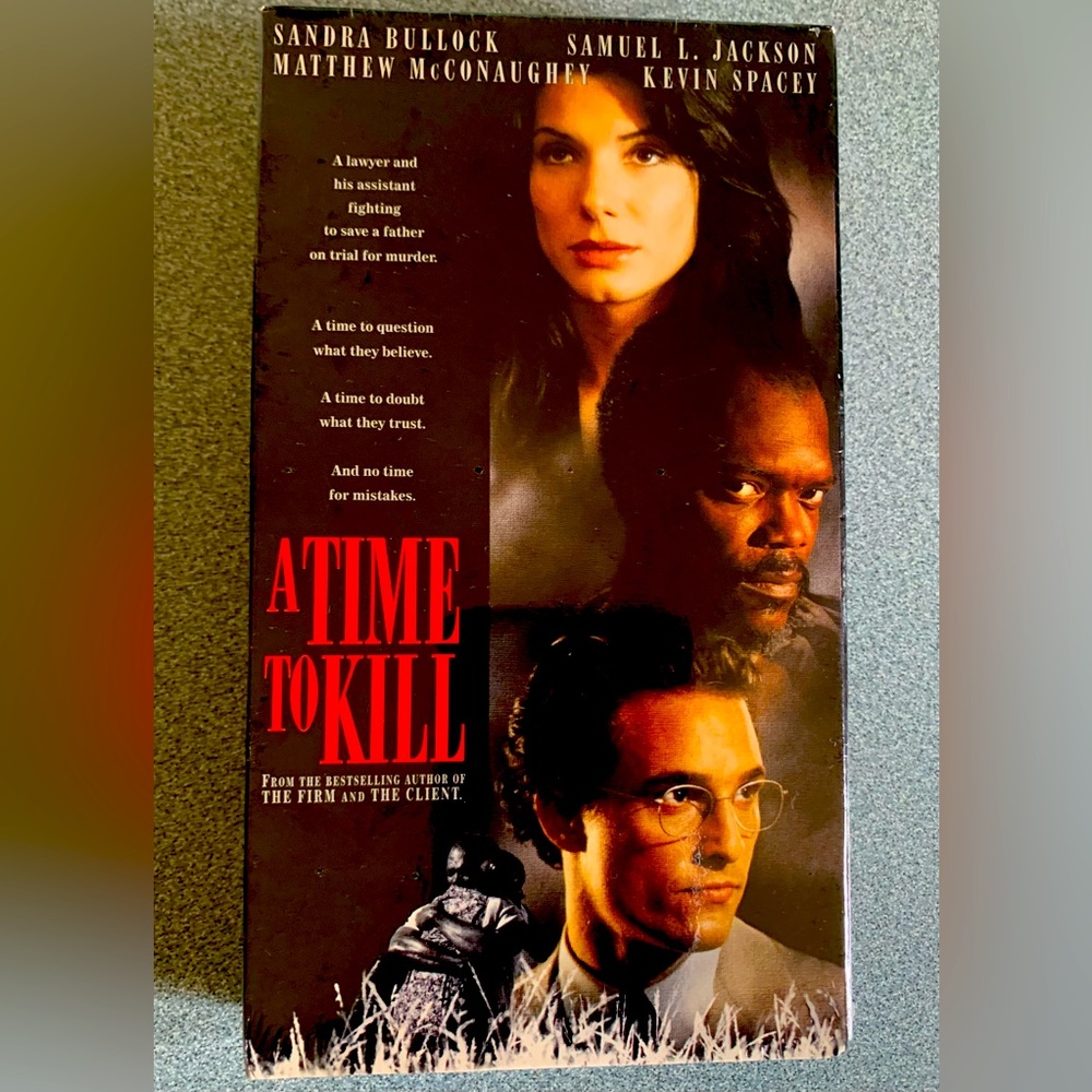 “A Time to Kill factory” sealed VHS 📼